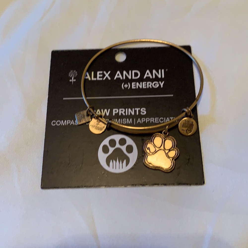 Alex and Ani Paw Print Bracelet
